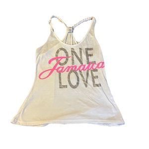 One love Jamaica racer back tank top